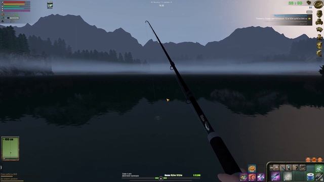 Судак: светлопёрый и канадский. Озеро Изумрудное. # 184. Прохождение Atom Fishing II смотреть онлайн