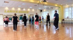 Социальная румба ФРАГМЕНТ УРОКА Разучиваем новый танец ОМСК 09 12 2022 г