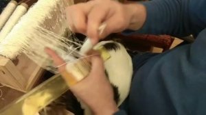 How to knit a camouflage net/Как вязать маскировочную сеть