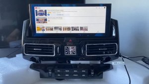 Магнитола Toyota Land Cruiser 200 в стиле 300-ки 2021 8/64 ГБ 8 ядер Android 10 Auto_shop_kyiv обзо