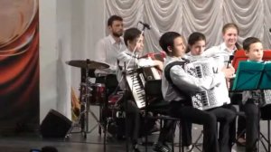 Оркестр баянистов-аккордионистов. "Гармоника-БУГИ" Фрагмент. МШ Ипполитова-Иванова