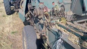 Заготовка сена. Пресс подборщик "Киргизстан"