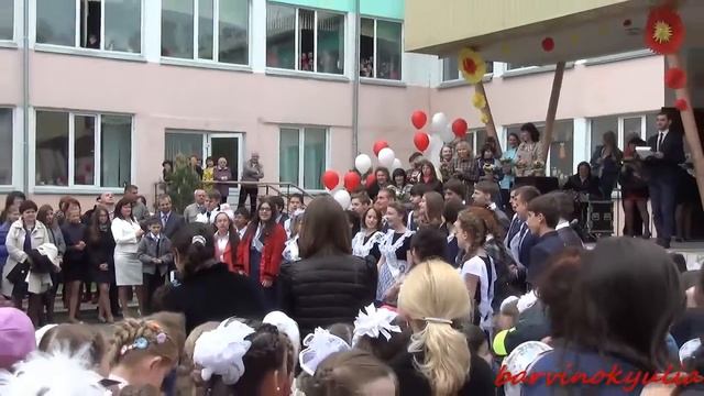 Песня для первой учительницы. Абакан, Гимназия № 8, класс 11"Б" смотреть онлайн