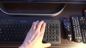Беспроводная Клавиатура Logitech K360 распаковка