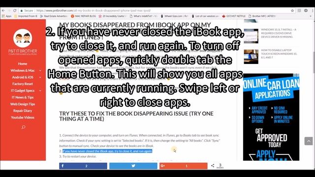 All my books in iBook disappeared - iPhone, iPad, Mac, iPod смотреть онлайн
