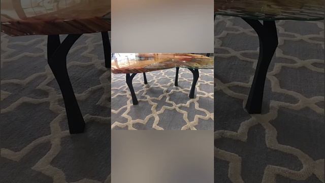 My customers use my legs to their furnitures #epoxyresin  #woodworkingprojects  #homedecor