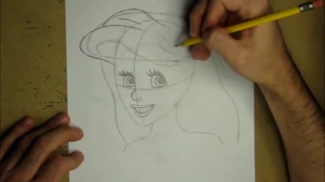 How to Draw Ariel (The Little Mermaid) смотреть онлайн
