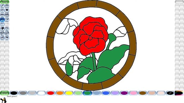 How to use TUX paint in tamil for kids. смотреть онлайн