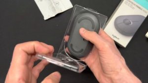 Открываем мышь Logitech PEBBLE M350 | Mouse Unboxing