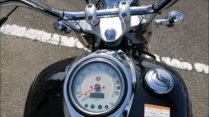 Мотоцикл круизер Yamaha Dragstar 1100 Classic рама VP13J модификация Custom гв 2003 пробег 8 115 км