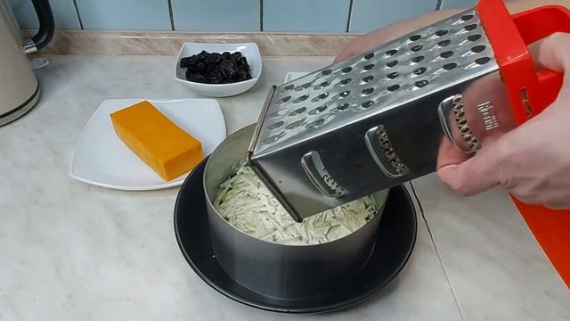 Салат Нежный с курицей черносливом и огурцом Вкусный #салаты