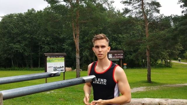 Как накачать руки на турнике и брусьях? Как накачать трицепсы без железа? смотреть онлайн