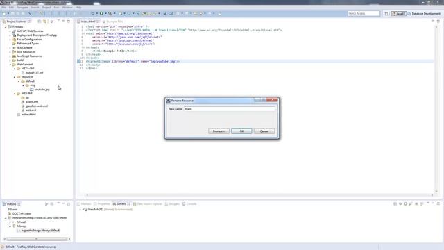 Java EE Tutorial #5 - JSF Resource Management