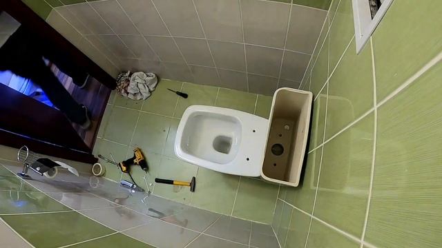 Замена унитаза/Установка унитаза/Как установить унитаз/Как установить унитаз своими руками/Сантехни