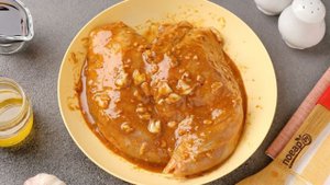 Кролик в соевом соусе с мёдом