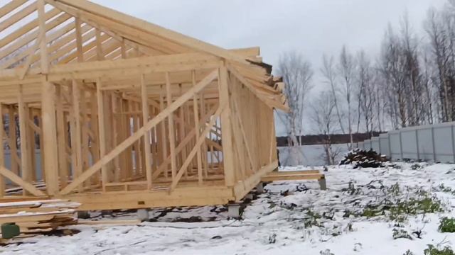 Пятикубовая стропильная система. Барнхаус на максималках смотреть онлайн