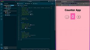 Самый простой проект для начинающих веб-разработчиков | Счётчик на HTML, CSS, JS