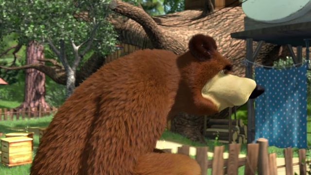 Маша и Медведь. Видеоклипы. Песенка сластены