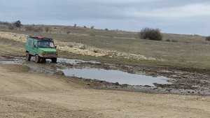 ЛУАЗ на всех блокировках