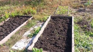 СНОВА ШАШЛЫКИ/ЗАБИРАЕМ ДОМАШНИЕ САДИНКИ ДОМОЙ/ПОДГОТОВИЛИ ГРЯДКИ К СЛЕДУЮЩЕМУ СЕЗОНУ