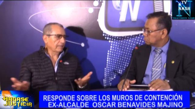 MUROS DE CONTECIÓN EN ATE , RESPONDE OSCAR BENAVIDES смотреть онлайн