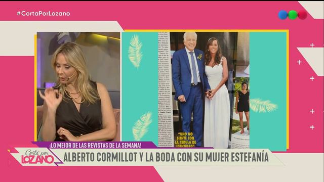 La intimidad de la boda de Cormillot con su pareja 48 años menor - Cortá por Lozano 2019 смотреть онлайн