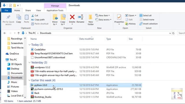 Download And Install Python In Just 2mins In Tamil