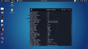 how to extract details from image and video using kali linux 2021 exiftool