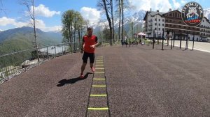 Координационная лестница - упражнения .