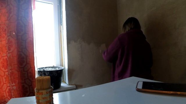 VLOG: БЕРЕМЕННЫЕ БУДНИ/ШПАКЛЮЮ НА ДАЧЕ СТЕНЫ ПОД ОБОИ