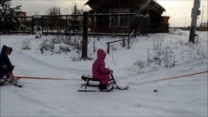 Покатушки на трицикле