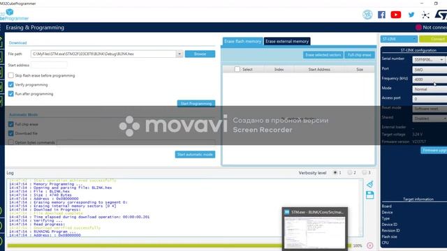 прошивка мк gigadevice. how to programm GD.