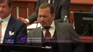 Джонни Депп и Эмбер Херд забавный момент в суде