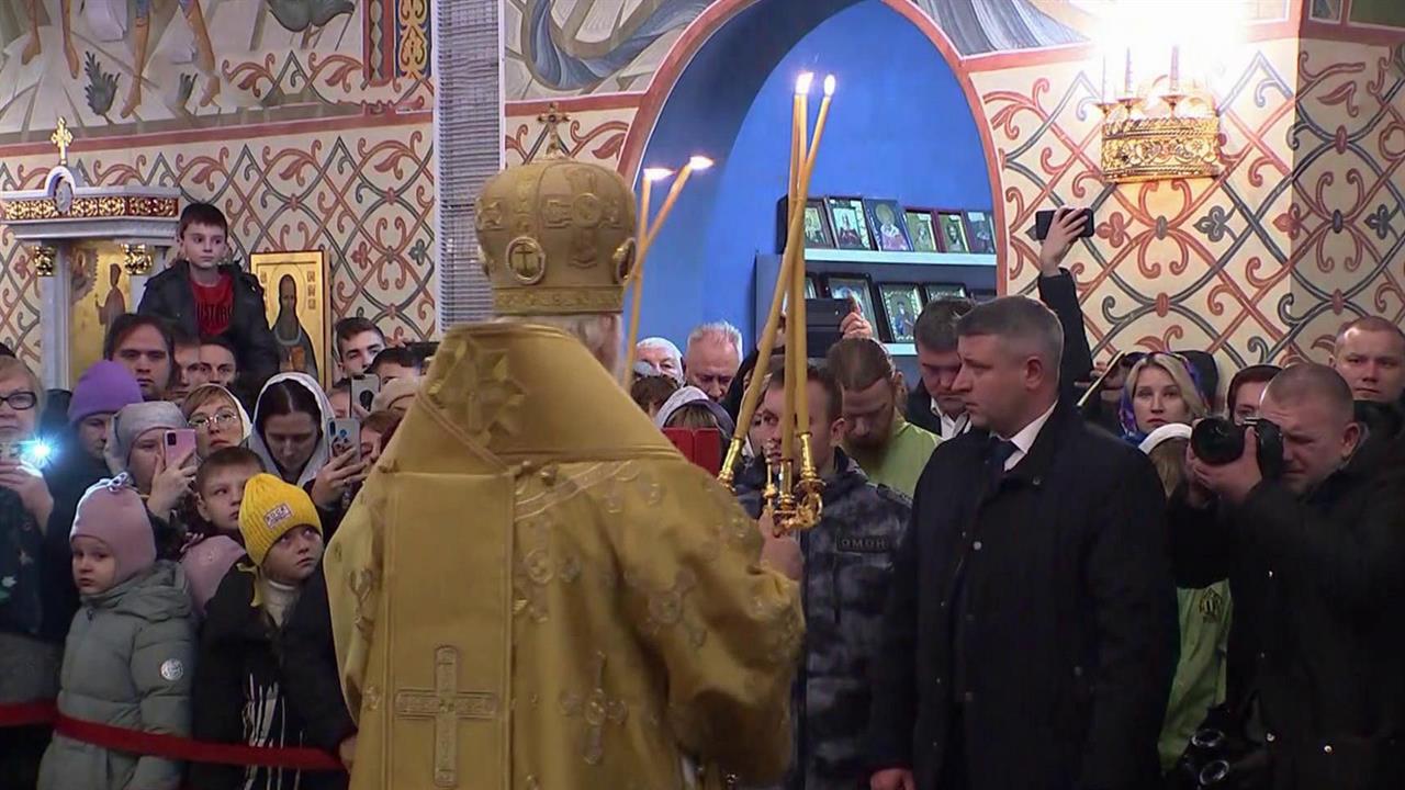 В подмосковной Балашихе открыли главный храм Росгвардии