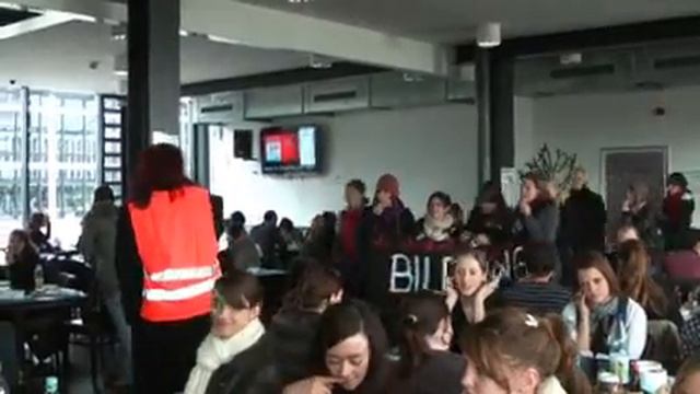 Koblenzer Studenten Legen Verkehr Lahm