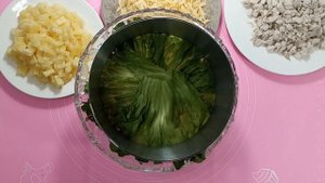 Рецепт салата с ананасом. ?Необычно и легко | ?Курица сыр ананас