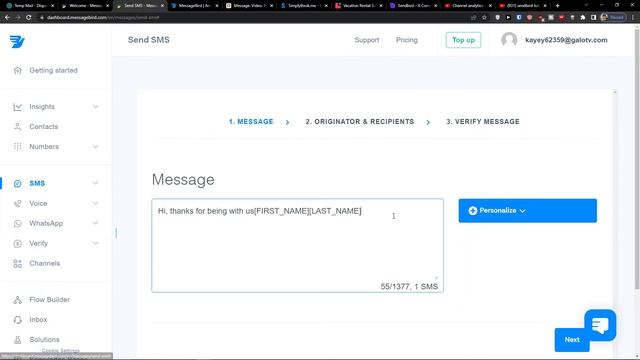 MessageBird Tutorial For The Beginners - How To Use MEssageBird