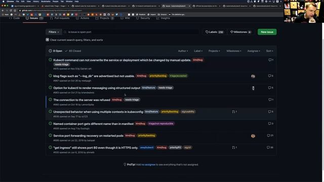 Kubernetes SIG CLI 20201209 - bug scrub смотреть онлайн
