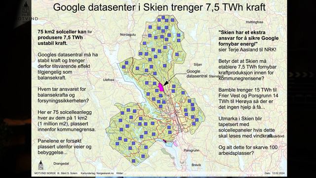 Google i Skien - hvor får de all kraften de trenger fra? смотреть онлайн