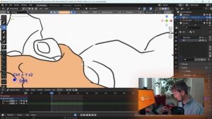 Blender 3.5 - How to Fill your Line Drawing with Grease Pencil Fill Tool