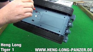 Радиоуправляемый танк Heng Long Tiger I с пневмопушкой и дымом HL3818-1. Игрушки на радиоуправлении