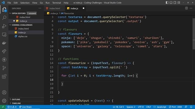 Coding Challenge SOLUTION #5 - Lorem Ipsum Flavour Function смотреть онлайн