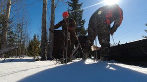 УСТАНОВКА БОЧКИ НА МЕДВЕДЯ ВЕСНОЙ 2022