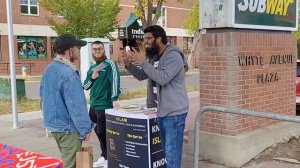 (P1) MUSLIM CHALLENGES ATHEIST THEOLOGIAN ON THE QUR'AN ! || Street Dawah - Br. Asif