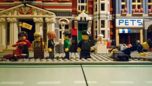 Смешная анимация | Анимация автобусной остановки | Лего анимация | #lego