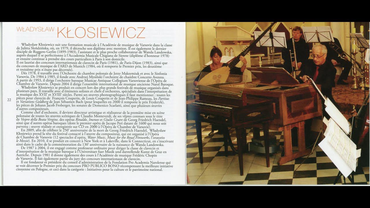 COUPERIN - PIÈCES DE CLAVECIN, CD6 смотреть онлайн