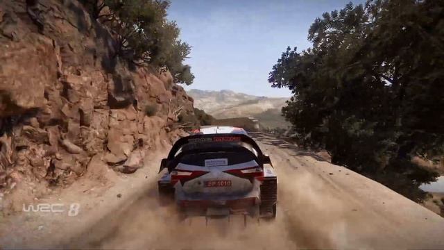 WRC 8 FIA World Rally Championship MEXICO TOYOTA Yaris WRC смотреть онлайн