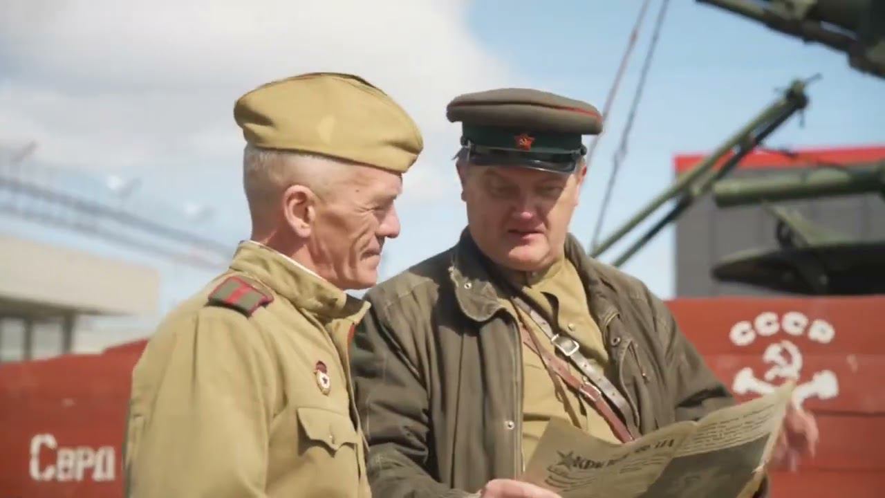 На СвЖД встретили «Эшелоны Победы», окунувшись в атмосферу мая 1945 года смотреть онлайн