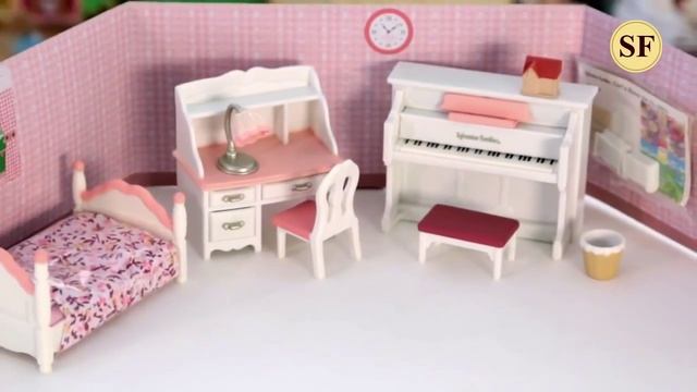 SYLVANIAN FAMILIES 2953 Набор Детская комната, бело-розовая от магазина ДЕТКИ смотреть онлайн