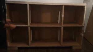 Поделки из картона. Кукольным домик. Картон. Из картона своими руками